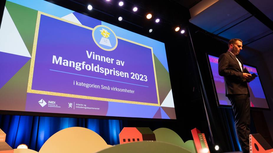 Utdeling av mangfoldsprisen 2023